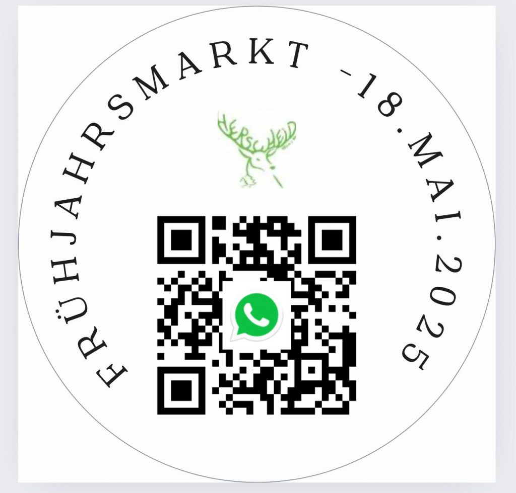 Unser WhatsApp Infokanal zum Frühjahrsmarkt 